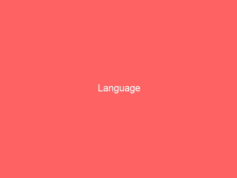 Language